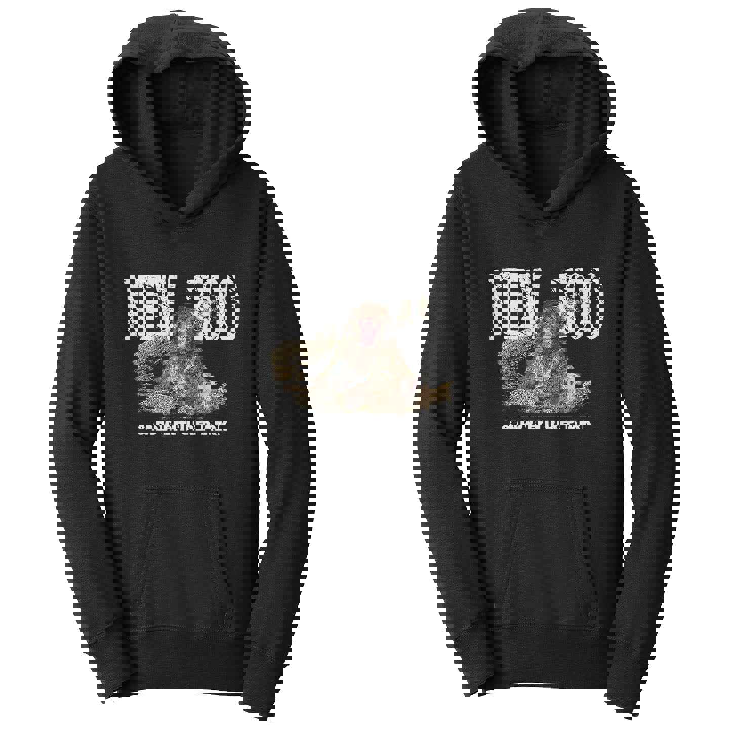 NEW Zoo Japanese Macaque Monkey Art - Kids Unisex Hoodie Sweatshirt