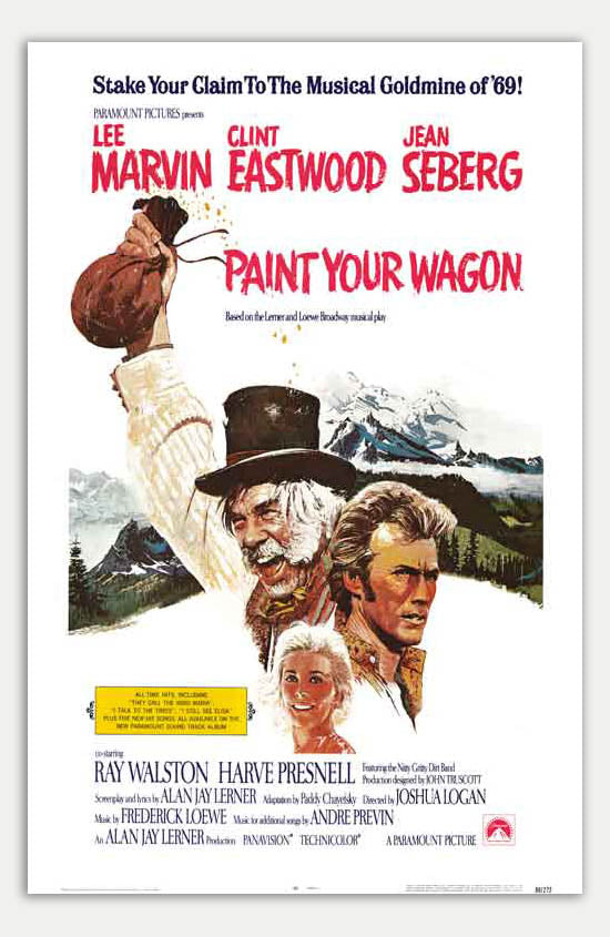 Paint your Wagon - 11 x 17 Movie Poster (1969 Reprint)