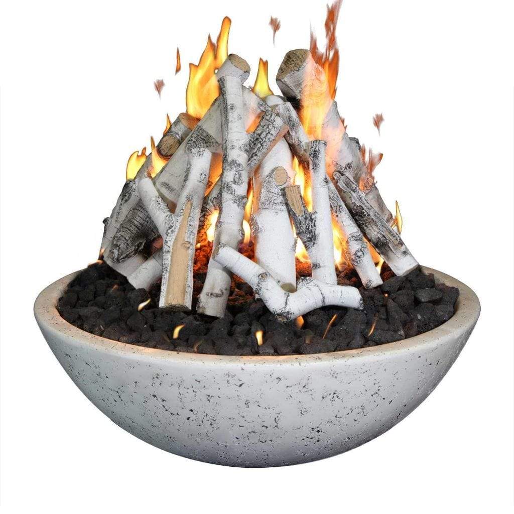 Grand Canyon 39 x 13 Tee-Pee Gas Burner Fire Pit Bowl FB3913-TP