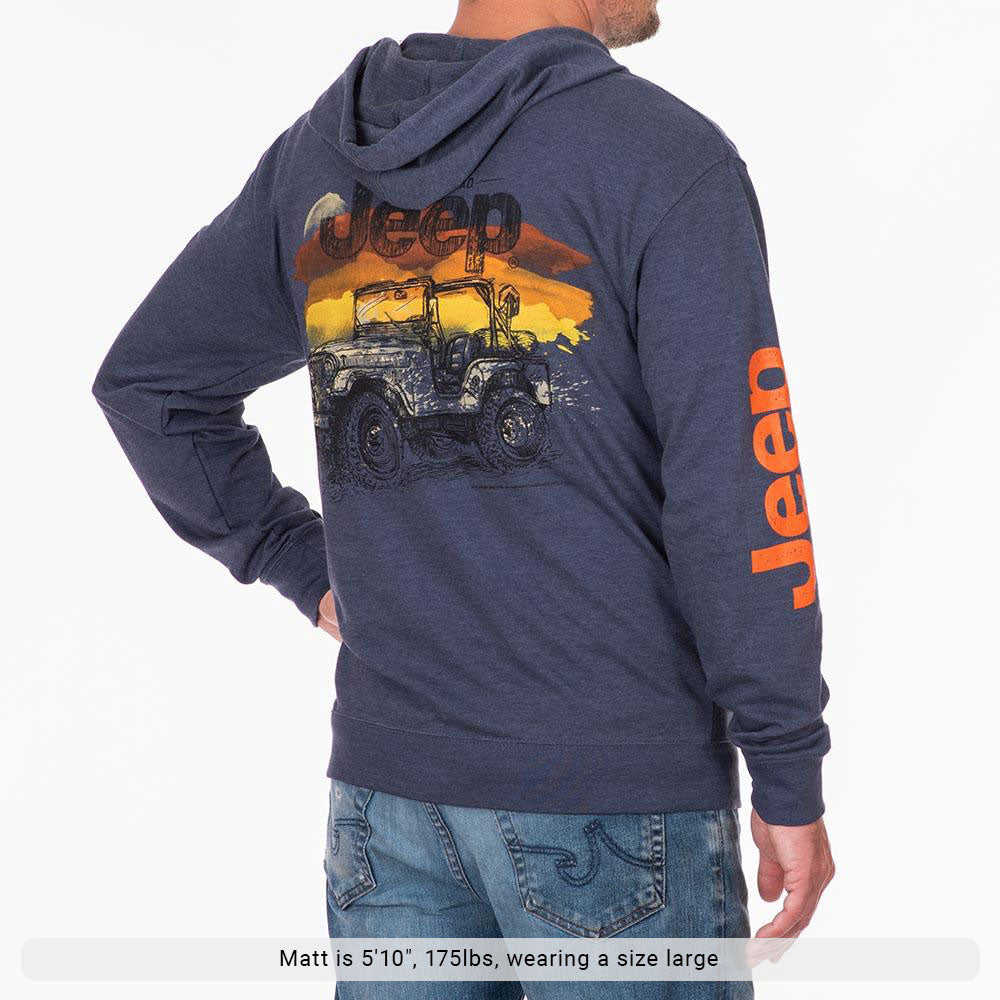 Jeep - Life Off Road Zip Hoodie