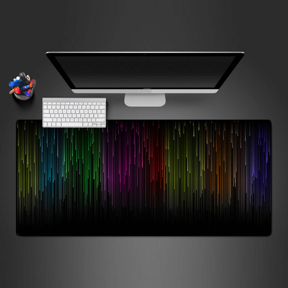 Light Rain Design M-XXL Size Gaming Mouse Pad, Computer Desk Mat