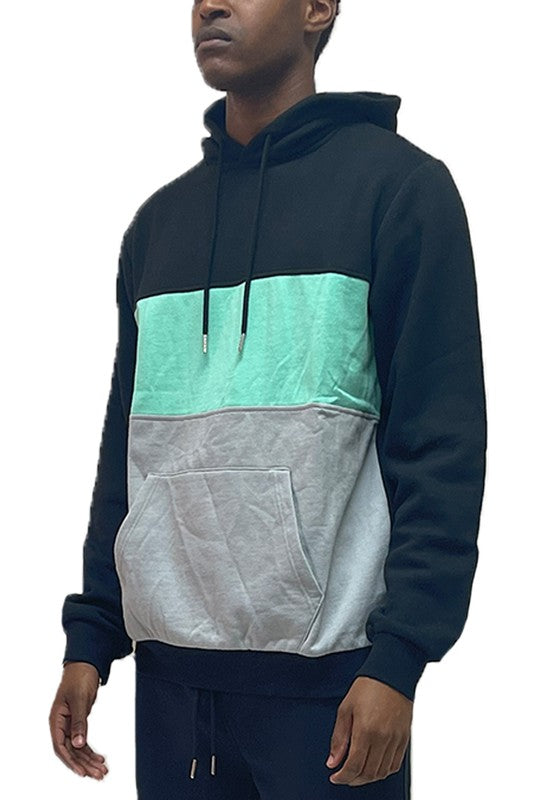 CHUBBY CHUCKS Mens Color Block Hoodie