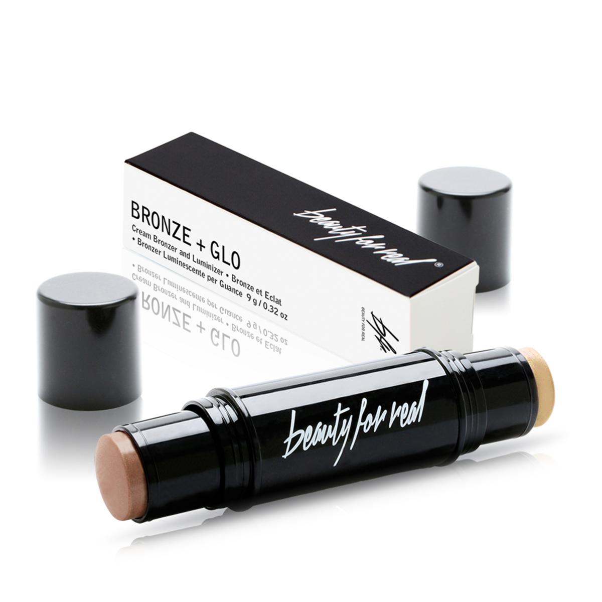 Beauty For Real Bronze + Glo 2-in-1 Bronzer + Highlighter Stick