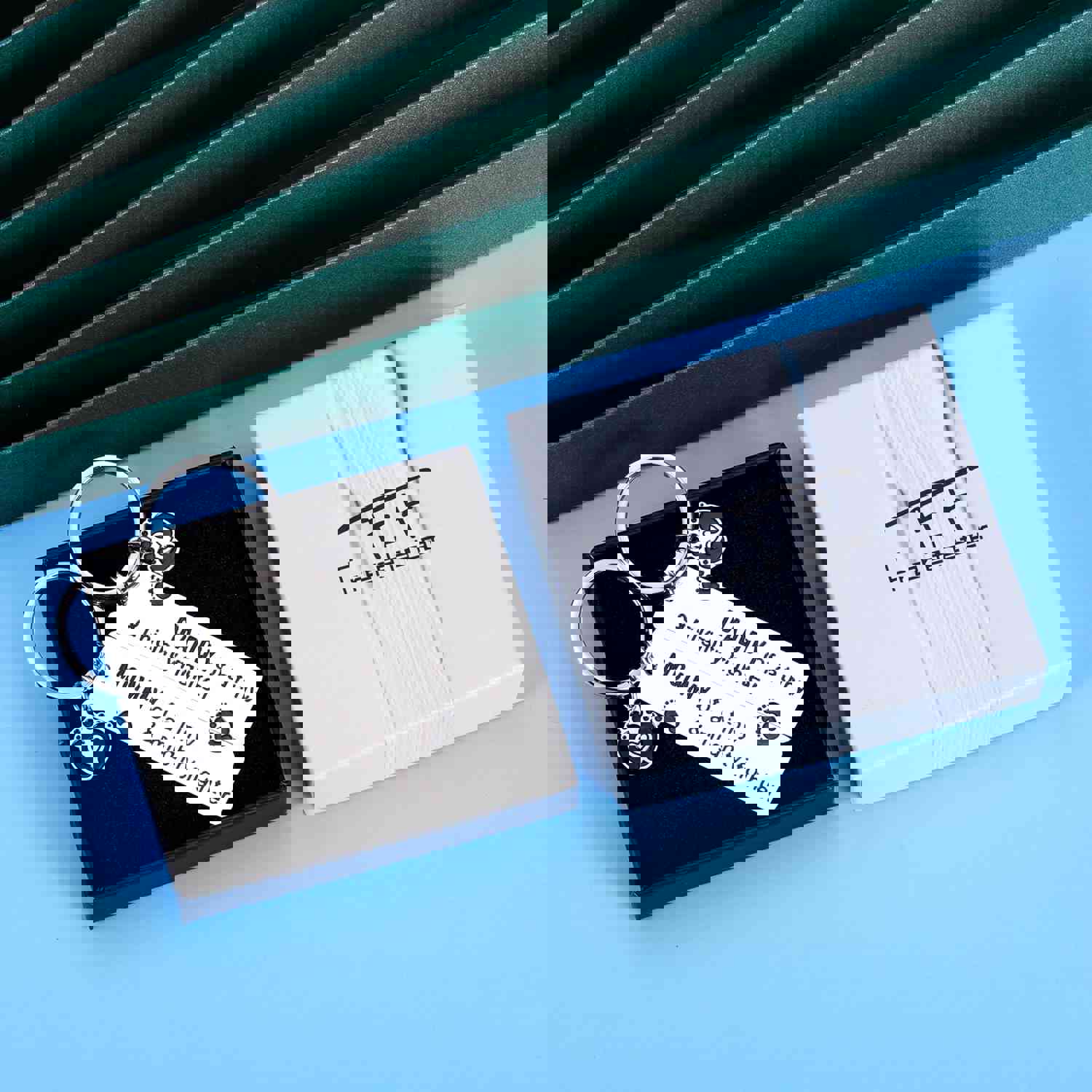 Premature Baby New Mom Dad Keychain - NICU Parent Gift Set for First Time Parents