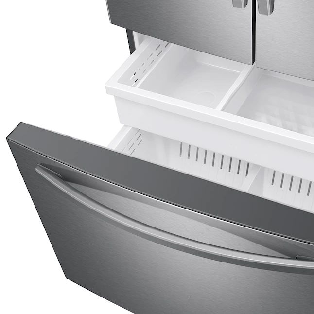 Samsung 28.2-cu ft French Door Refrigerator with Ice Maker Stainless Steel