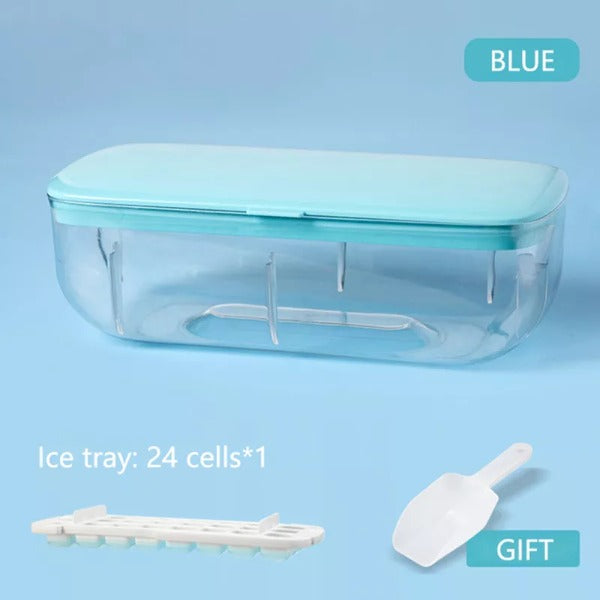 Press Ice Cube Maker - Fast & Easy Ice Cube Release