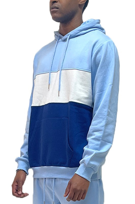 CHUBBY CHUCKS Mens Color Block Hoodie