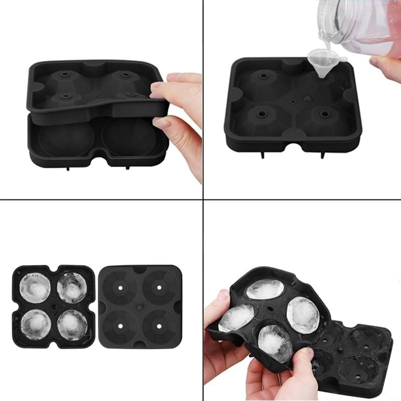 Creative Diamond Shape Silicone Ice Cube Maker