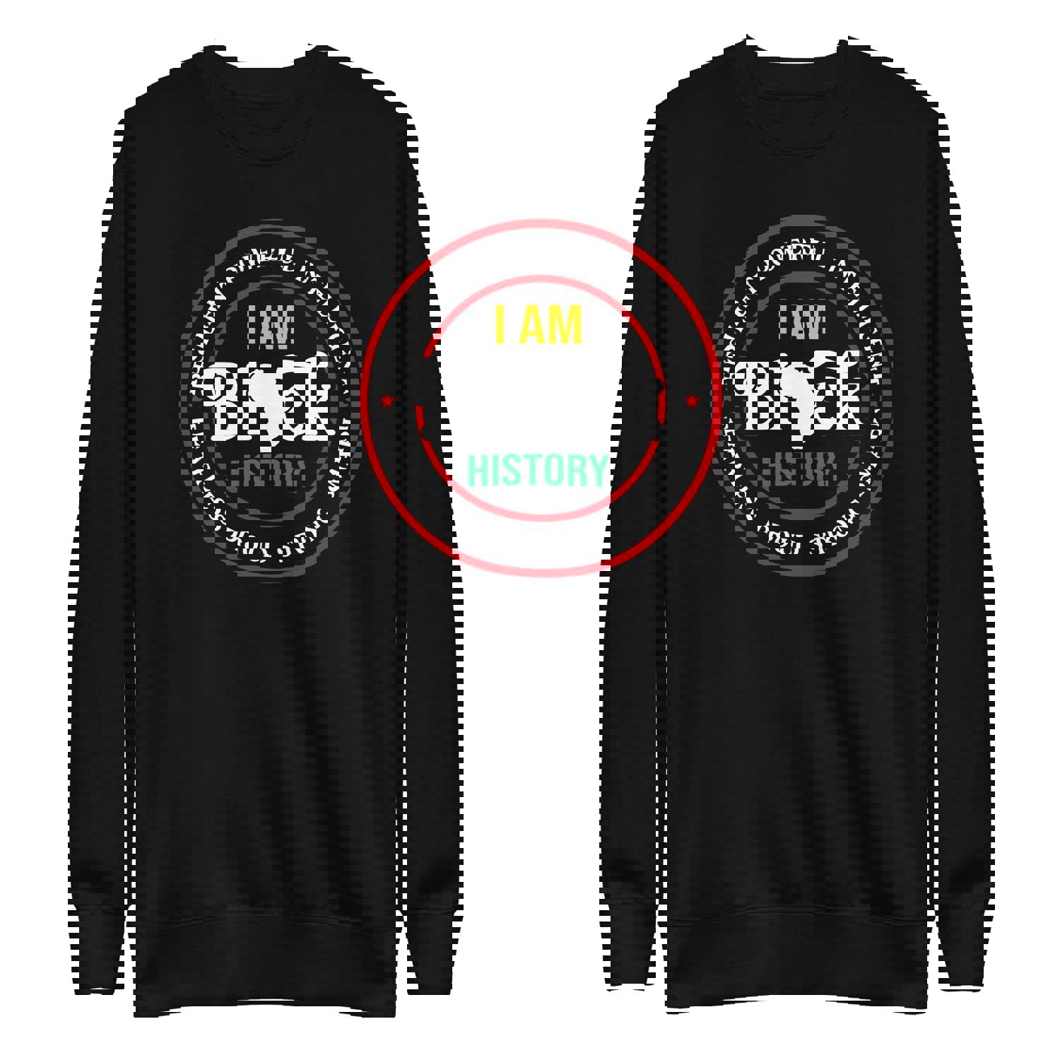 I am Black History Premium Unisex Sweatshirt