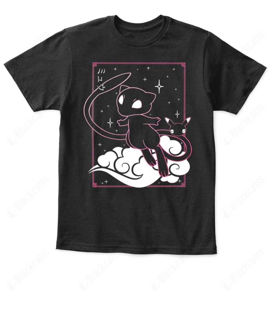 PKM Mew Graphic Apparel - Unisex Classic Fit Cotton T-Shirt