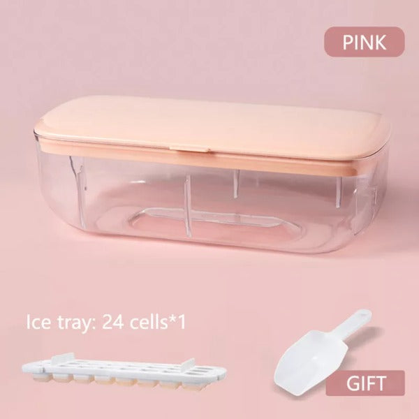 Press Ice Cube Maker - Fast & Easy Ice Cube Release