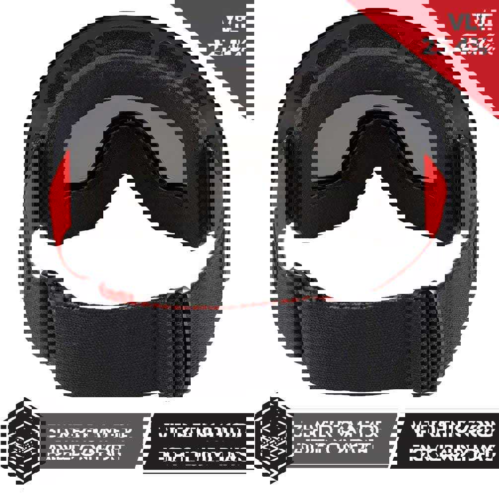 Tough Outdoors Ski & Snowboard Goggles - OTG Snow Glasses with Anti-Fog & UV400 Protection