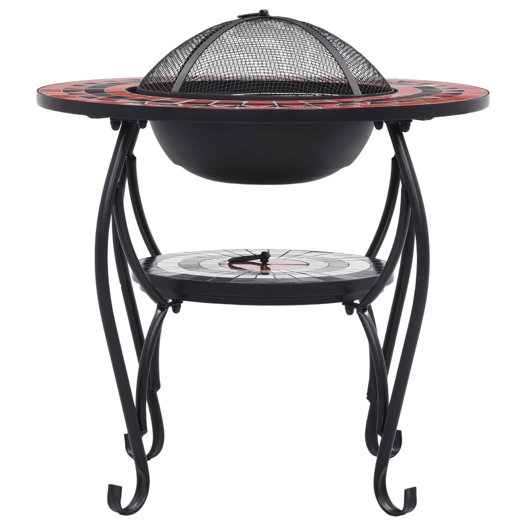 Outdoor Fire Pit Table Fireplace for Camping and Picnic