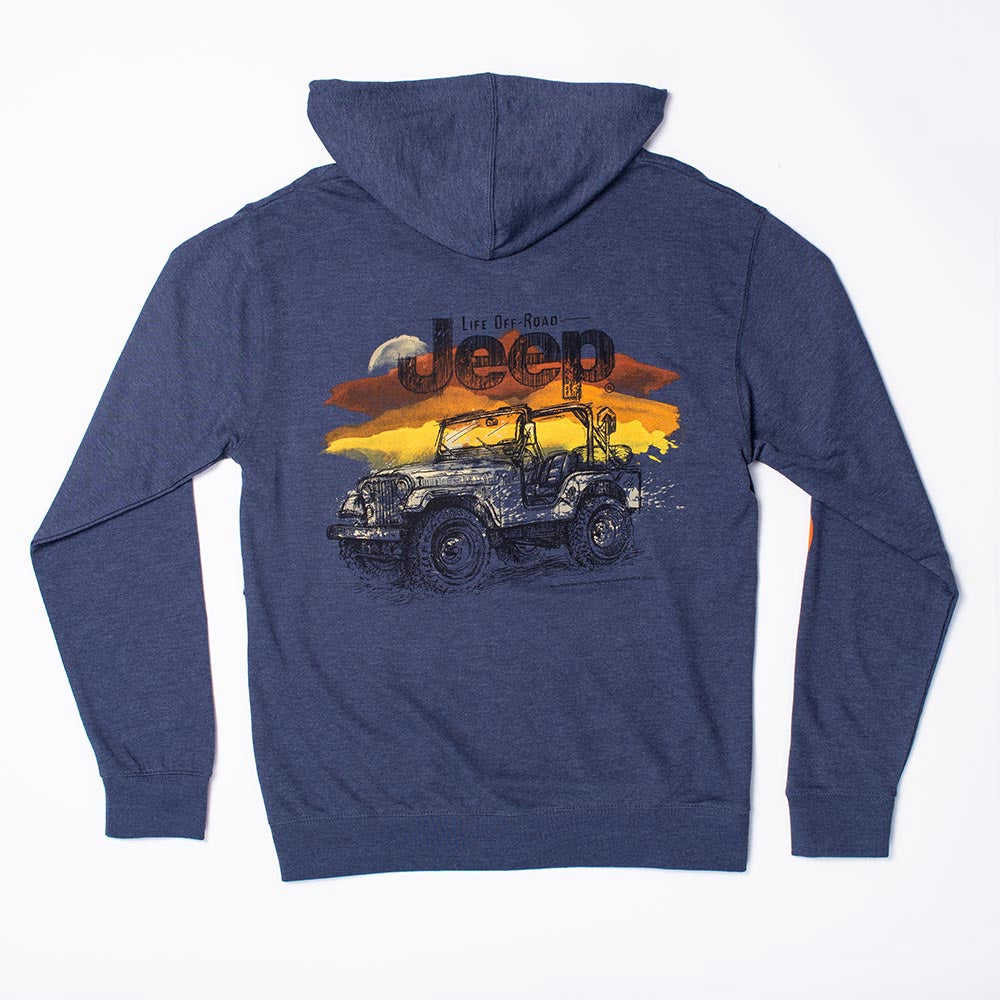 Jeep - Life Off Road Zip Hoodie