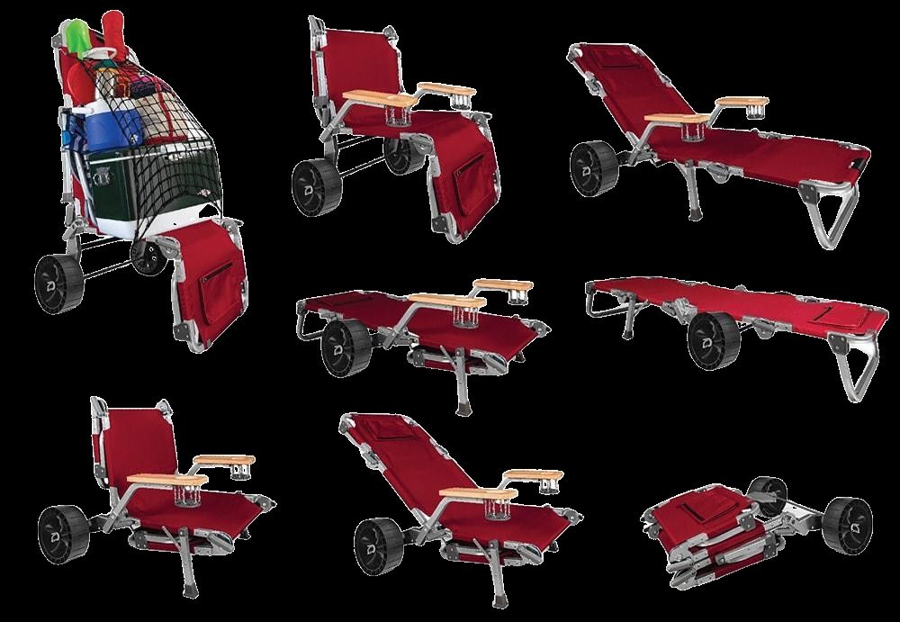OME Gear Wanderr 5-in-1 Transforming Outdoor Recreational Cart Chair