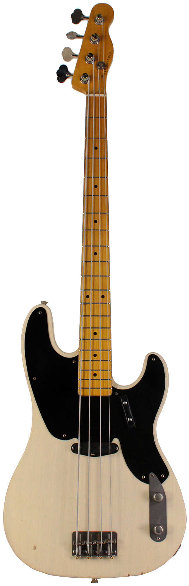Nash PB-52 Bass Guitar in Mary Kaye White with Light Aging