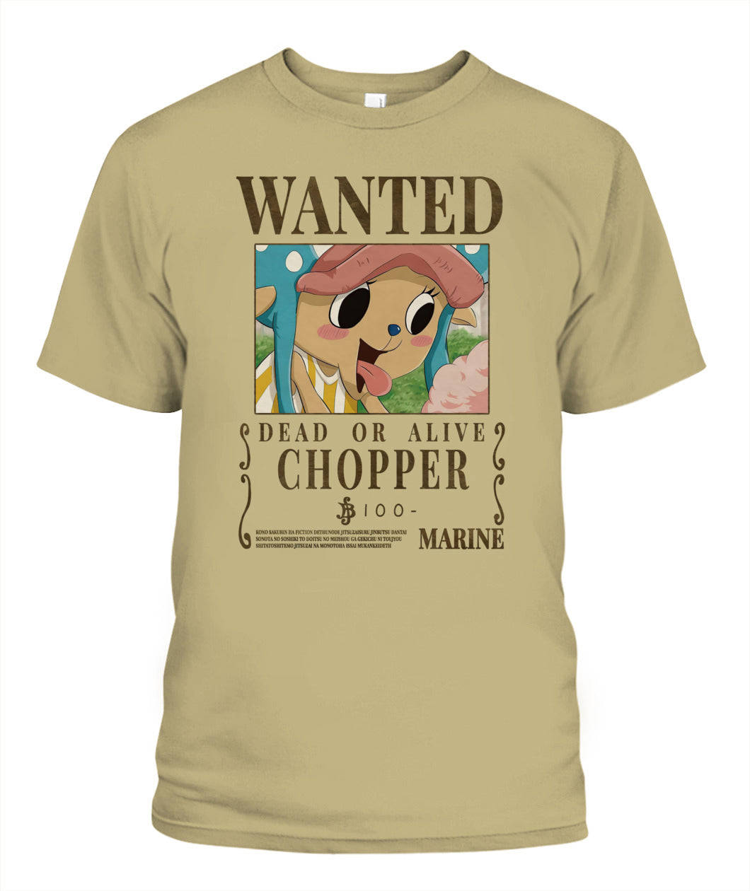 Chopper Wanted Custom Graphic Apparel - Unisex Classic Fit Cotton T-Shirt