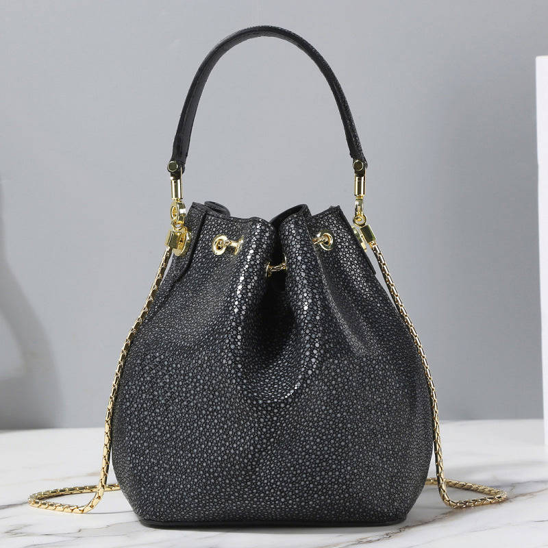 Pearl-Fish-Skin Bags - Large Capacity Women's Crossbody & Shoulder Bags