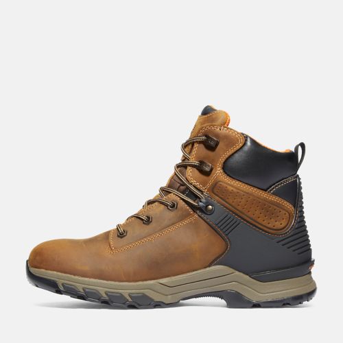 TIMBERLAND Men's Hypercharge 6 Waterproof Work Boot Soft Toe