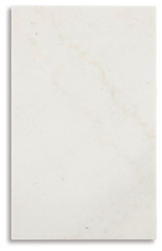 Fostead Rectangular Cocktail Table - Elegant Marble Top Coffee Table