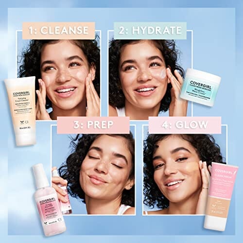 COVERGIRL Clean Fresh Skincare Weightless Water Cream, 2.0 Oz