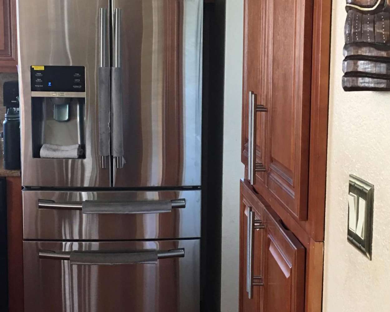 Refrigerator Handle Covers 1 Pair - Soft and Easy to Install