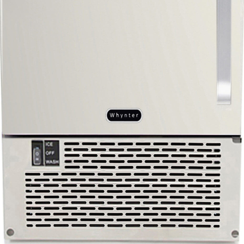 Whynter Built-In/Freestanding Ice Maker - 50lb Capacity Clear Ice Cube