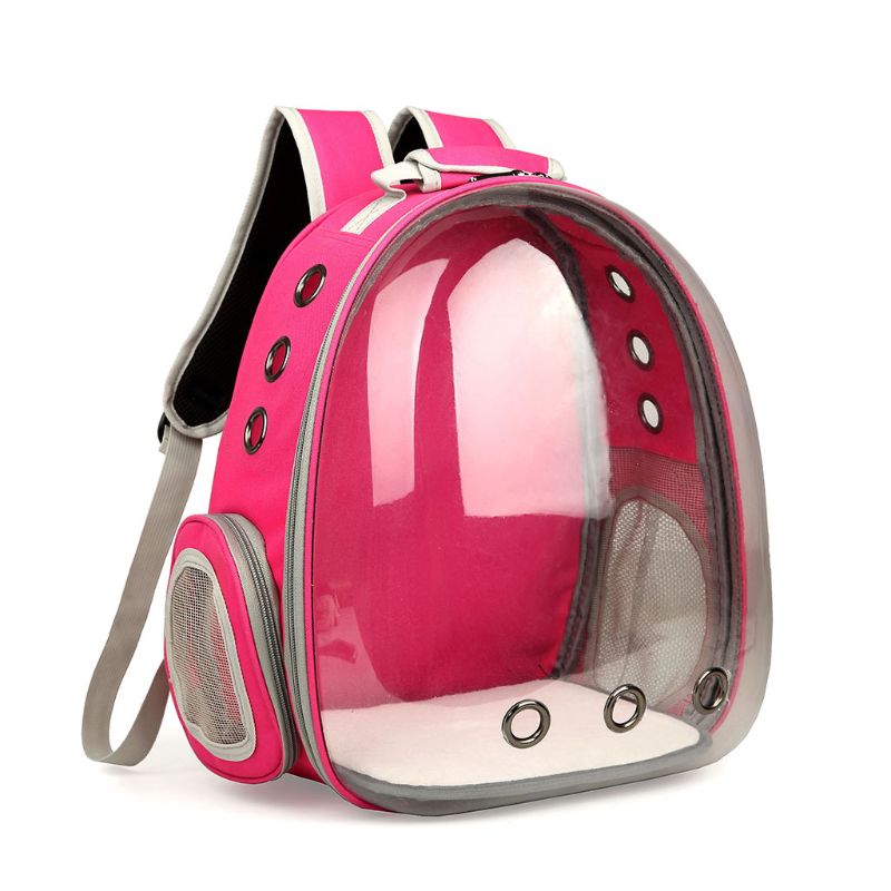 Breathable Transparent Capsule Pet Travel Backpack Carrier for Cats and Puppies