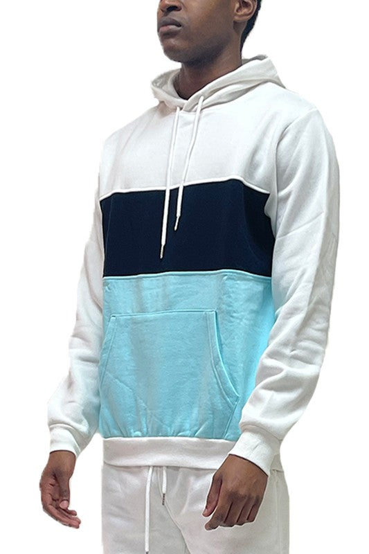 CHUBBY CHUCKS Mens Color Block Hoodie