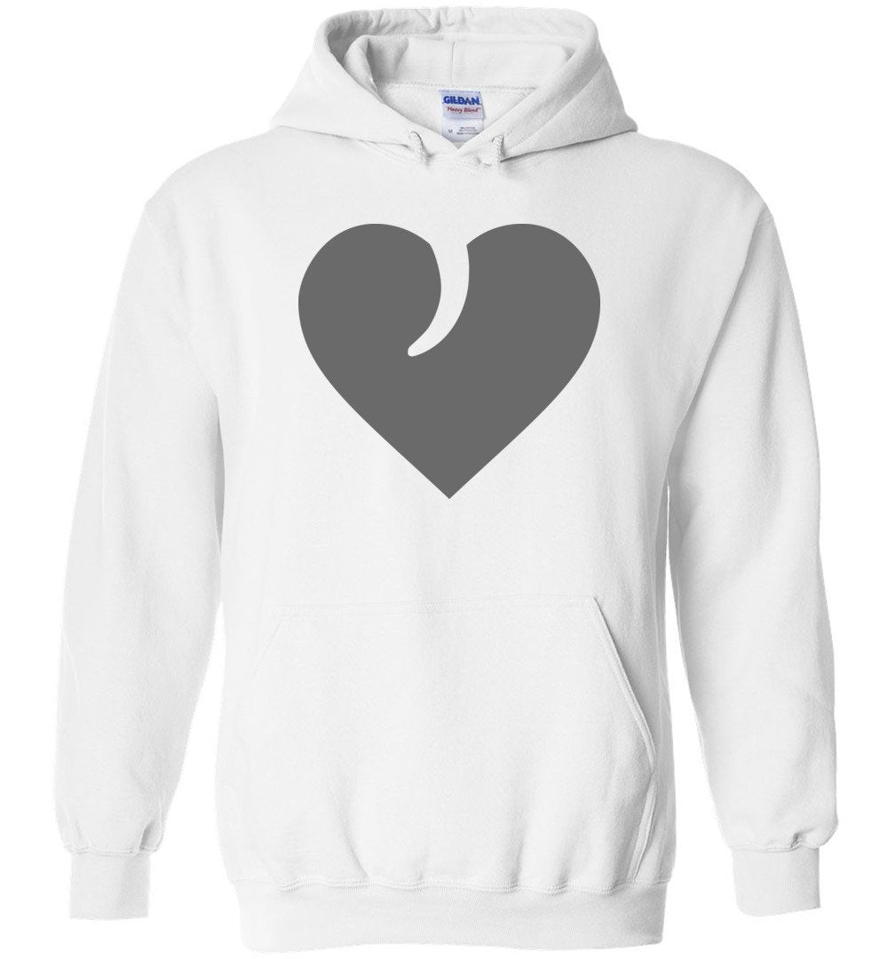 I Love Guns, Heart and Trigger Hoodie - Premium Quality for Gun Enthusiasts
