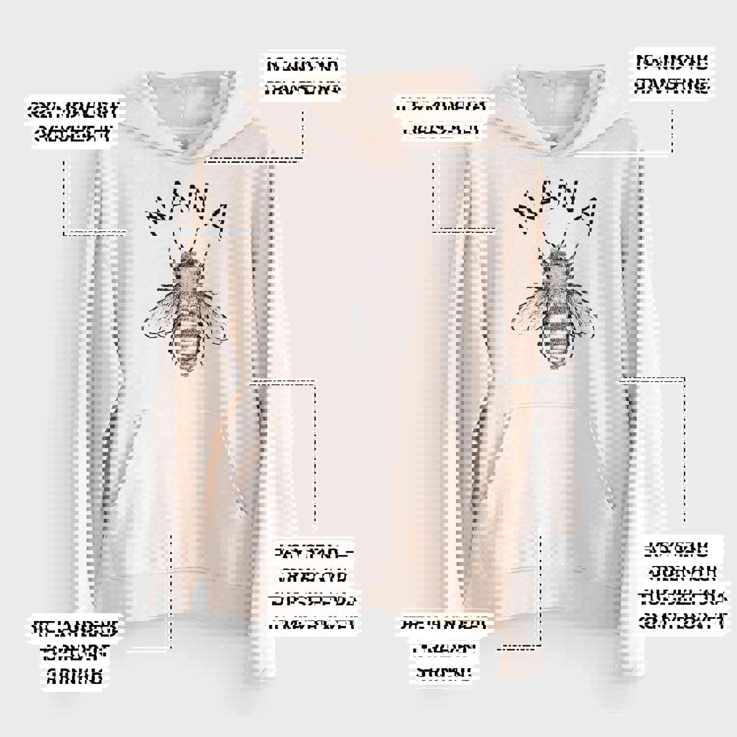 Nana Bee - Bodega Midweight Hoodie