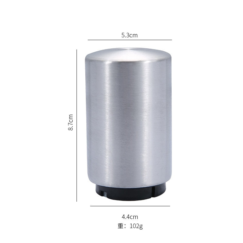 Magnetic Automatic Beer Bottle Opener - Stainless Steel Portable Bar Tool