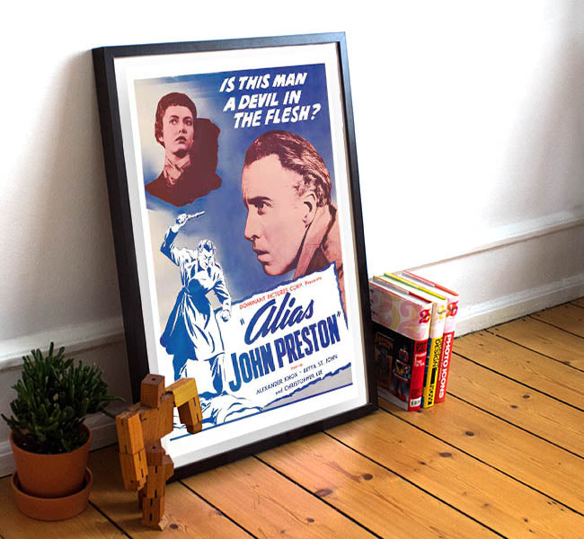 Alias John Preston - 11 x 17 Movie Poster (1956 Reprint)
