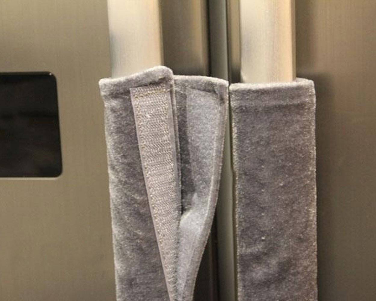 Refrigerator Handle Covers 1 Pair - Soft and Easy to Install