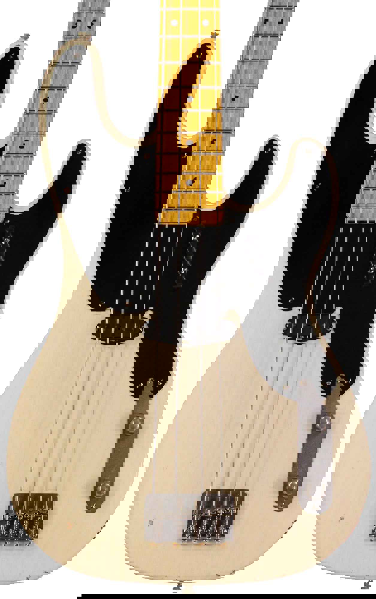 Nash PB-52 Bass Guitar in Mary Kaye White with Light Aging