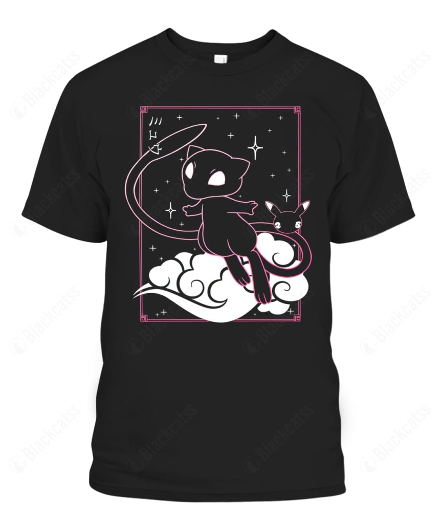PKM Mew Graphic Apparel - Unisex Classic Fit Cotton T-Shirt