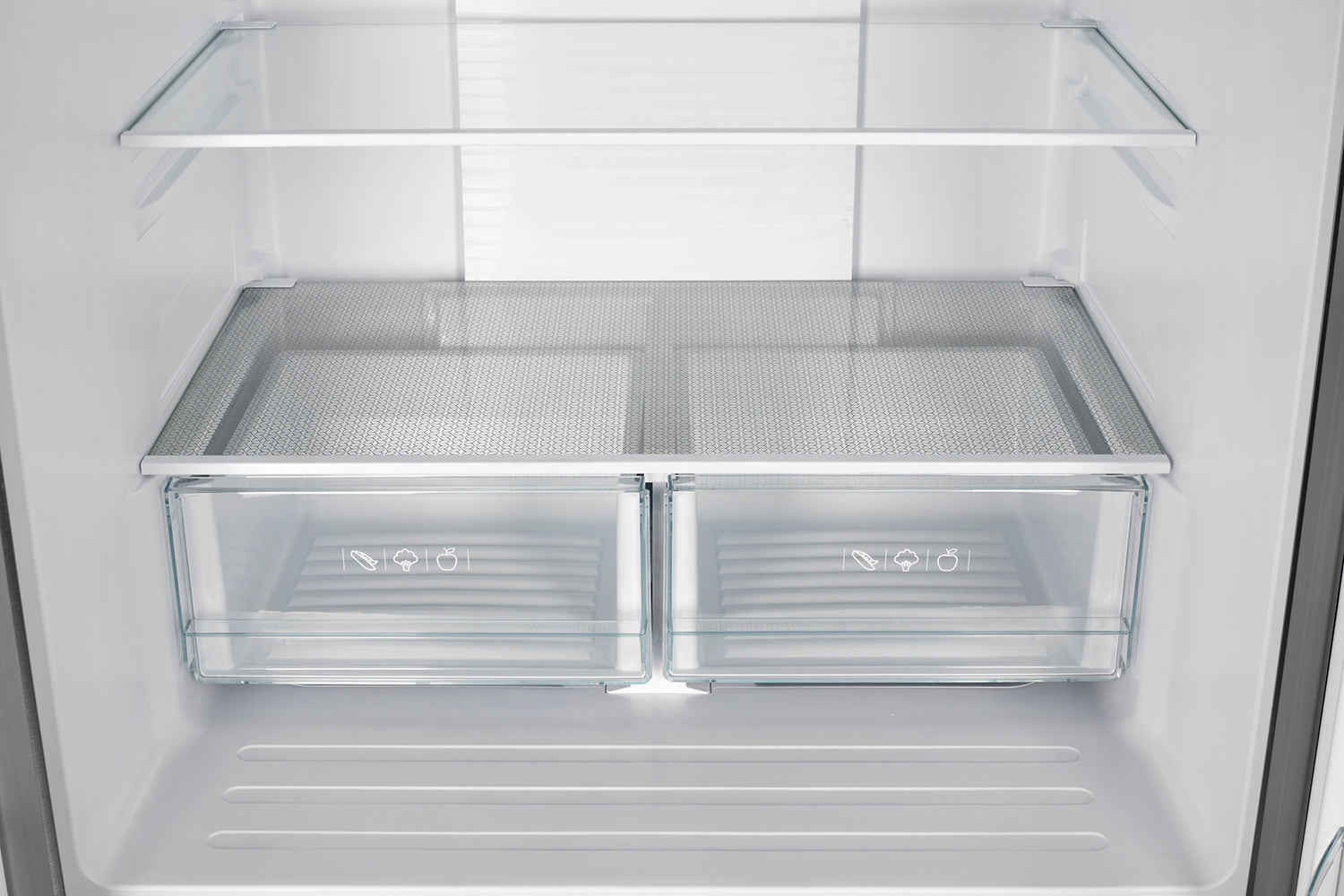FORNO 35 Inch 17.5 cu ft French Door Refrigerator with Ice Maker in Stainless Steel