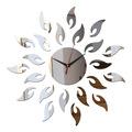 Modern Floral Acrylic Mirror Decal Wall Stickers