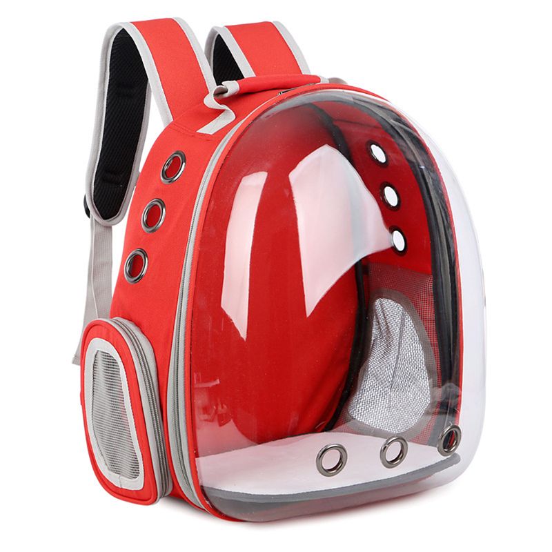 Breathable Transparent Capsule Pet Travel Backpack Carrier for Cats and Puppies