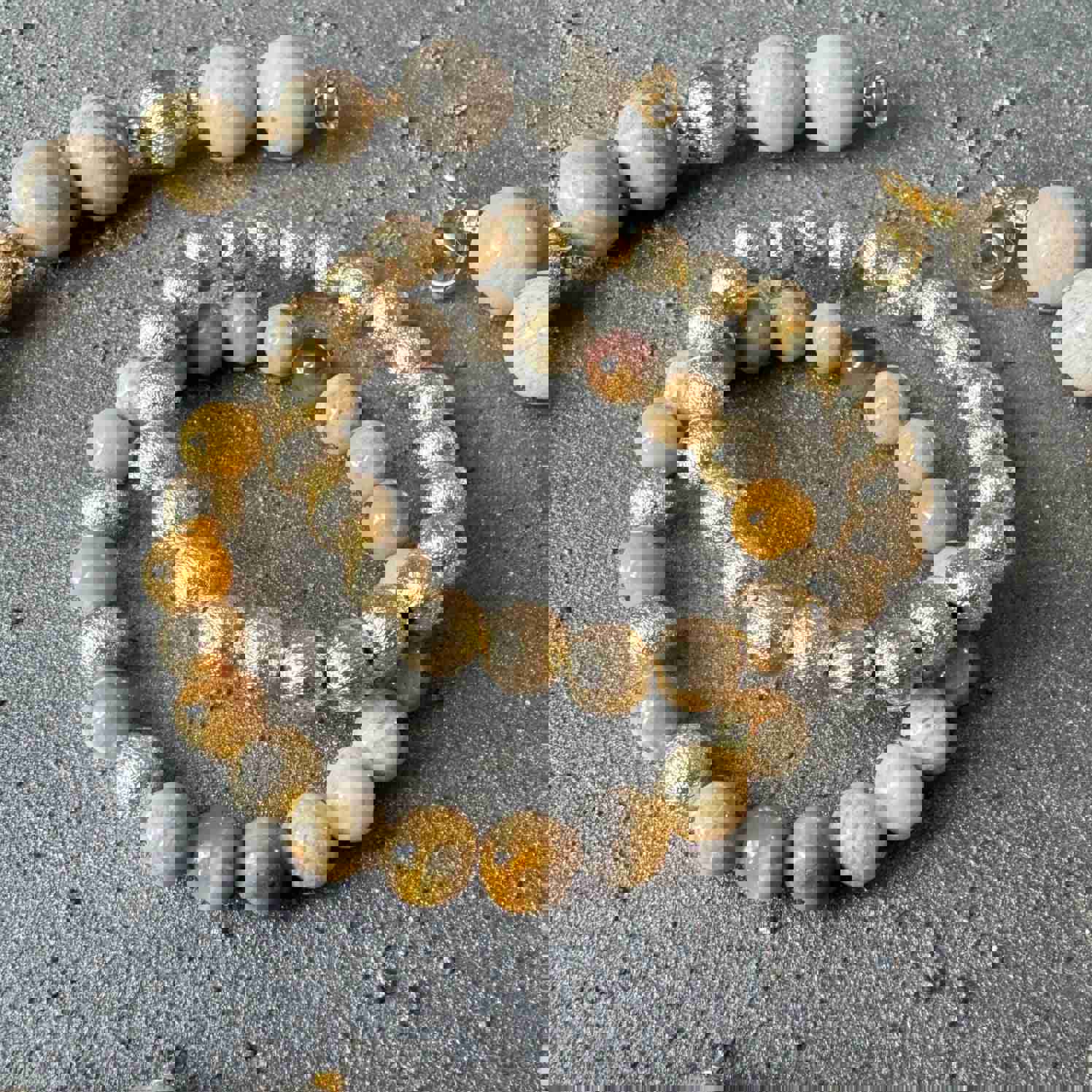 Jasper Jewelry Set - Bold Necklace, Bracelets, and Earrings