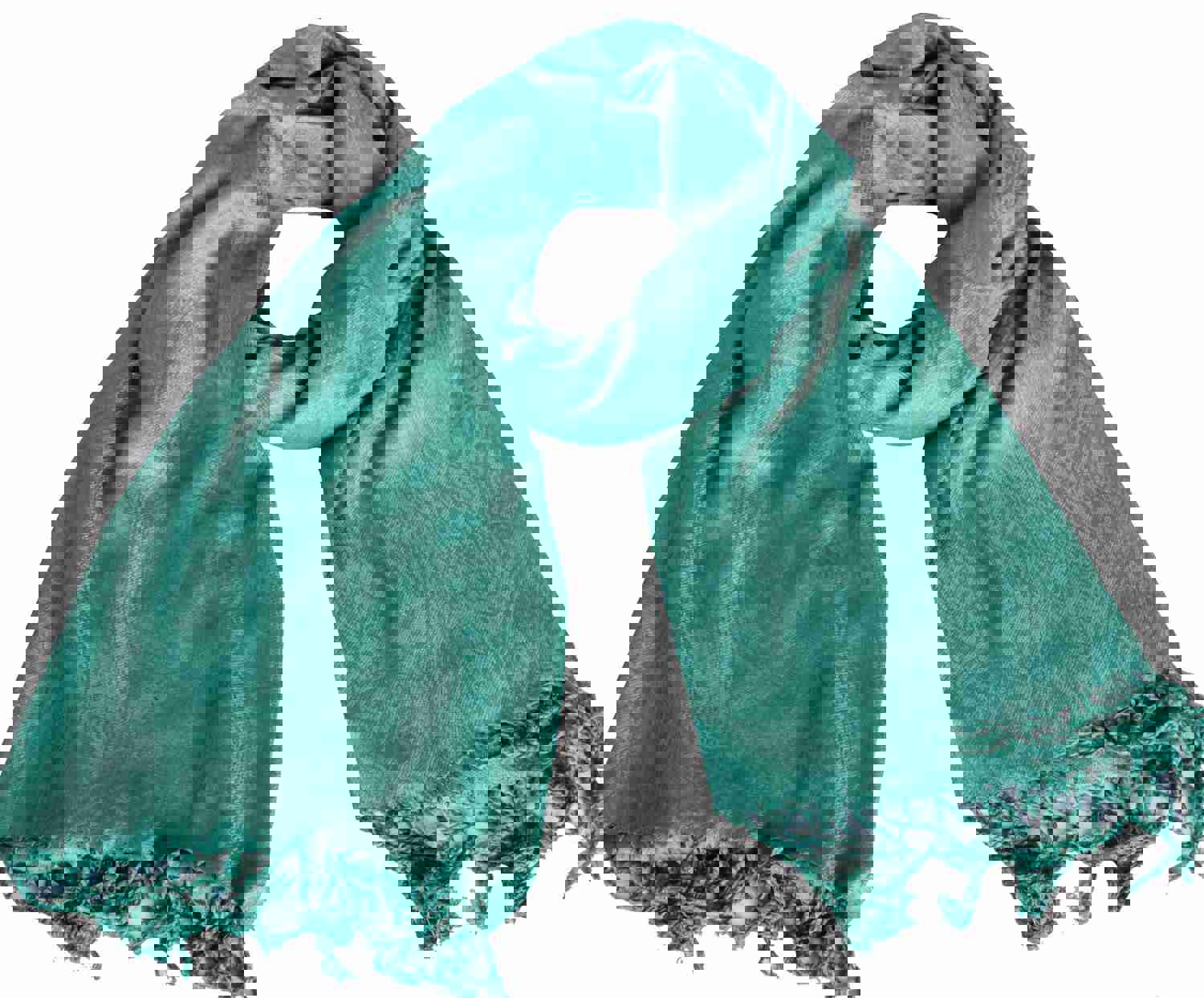Women's Viscose Shawl Scarf Wrap (Green, 72 x 29 inches)