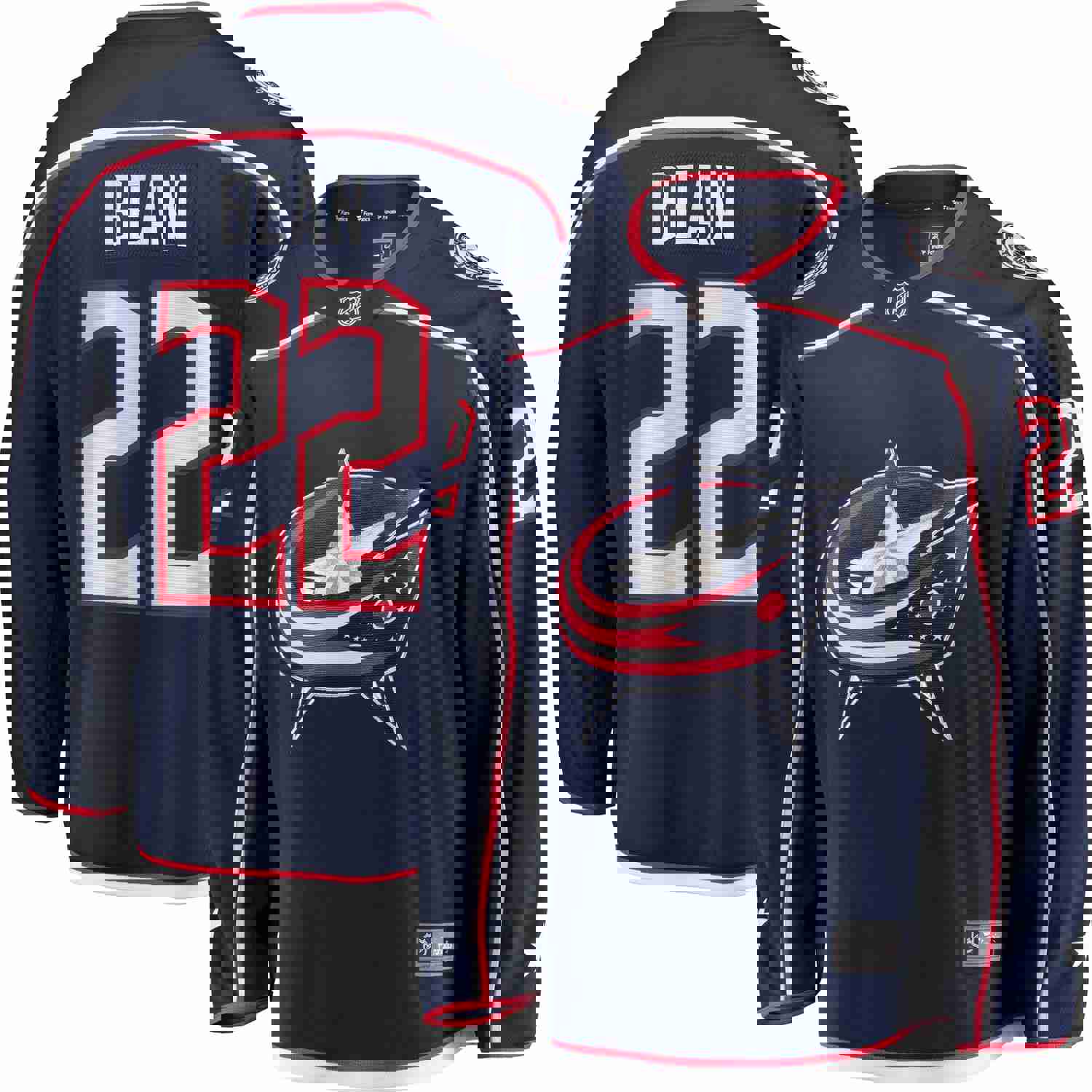 Jake Bean Columbus Blue Jackets Fanatics Branded Home Breakaway Player Jersey - Navy