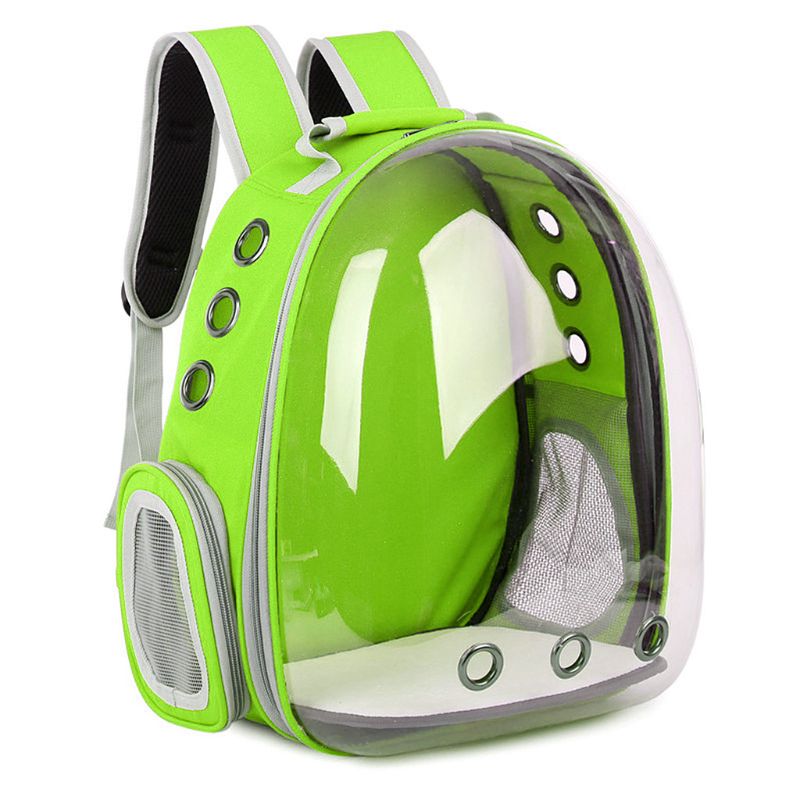 Breathable Transparent Capsule Pet Travel Backpack Carrier for Cats and Puppies