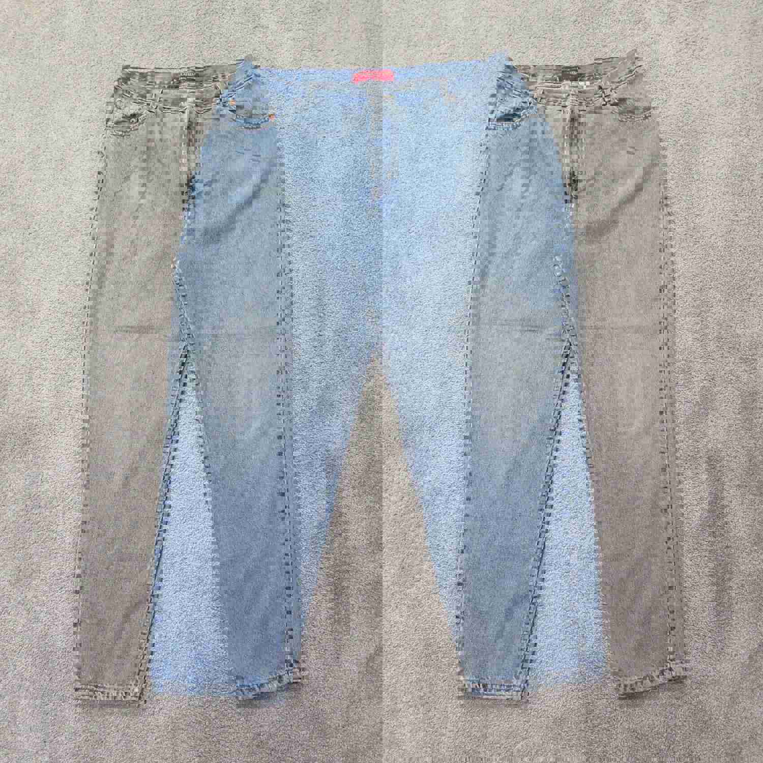 Levis 550 Jeans Mens 20S Blue Denim Stretch Straight Leg Outdoor 100% Cotton