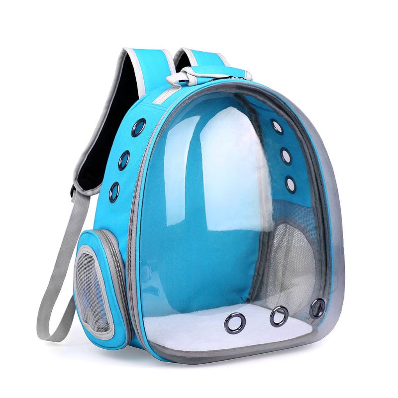 Breathable Transparent Capsule Pet Travel Backpack Carrier for Cats and Puppies
