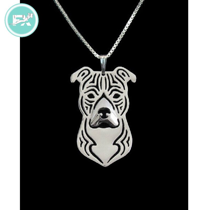 G.SKY American Staffordshire Terrier Necklace Pit Bull Necklace - Buy One Get One Free