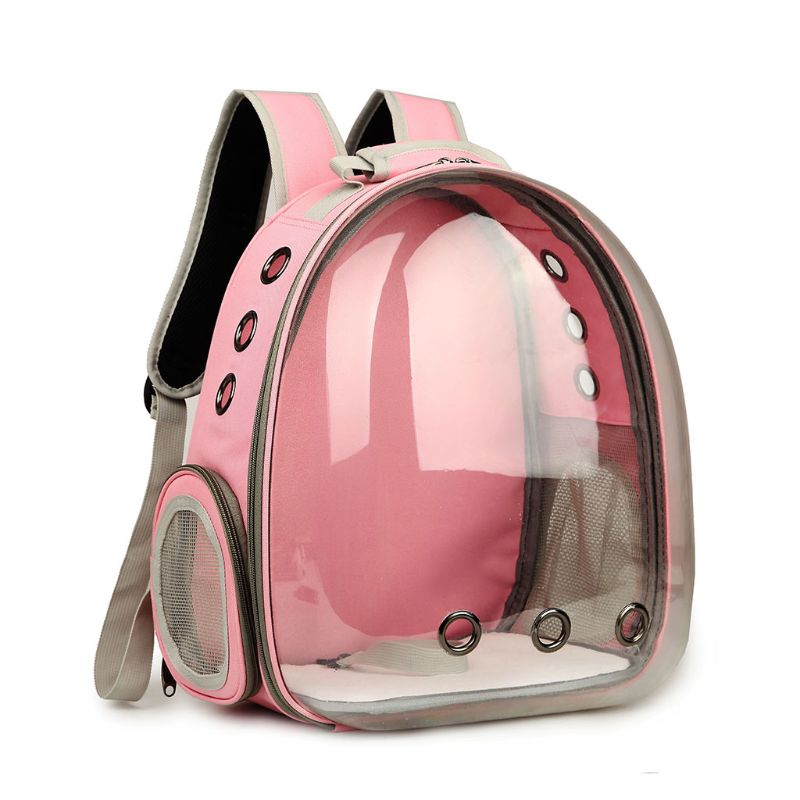 Breathable Transparent Capsule Pet Travel Backpack Carrier for Cats and Puppies