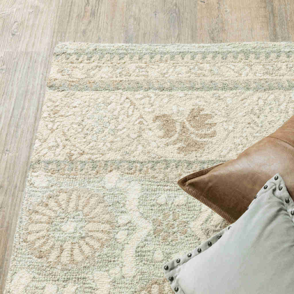 Oriental Weavers Craft 93002 Multicolor Rectangle Indoor Runner - Cozy Hand Tufted Floral Rug