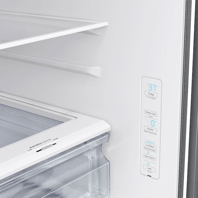 Samsung 28.2-cu ft French Door Refrigerator with Ice Maker Stainless Steel
