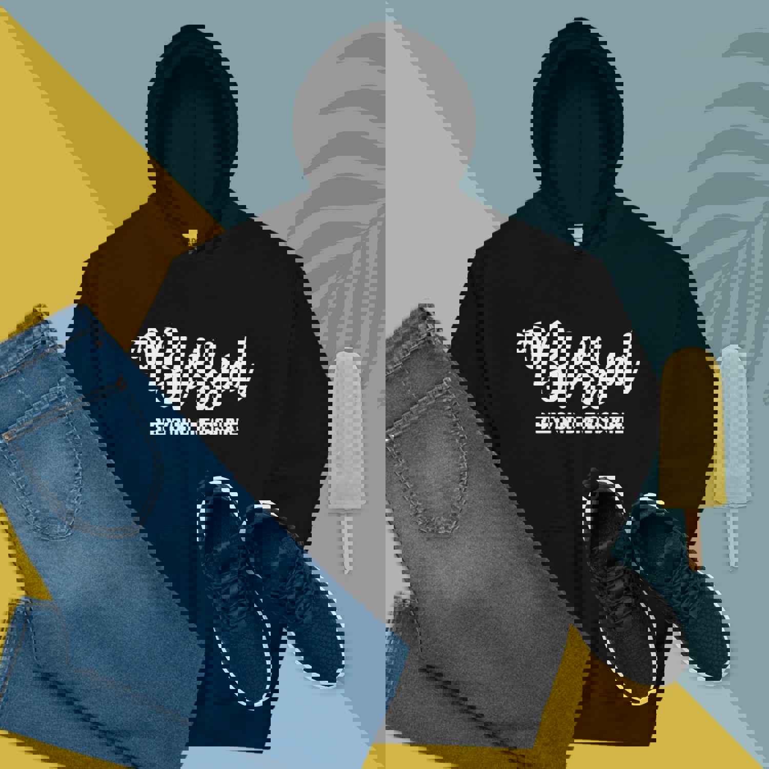 F&H Christian Blessed Beyond Favor Women's Hoodie
